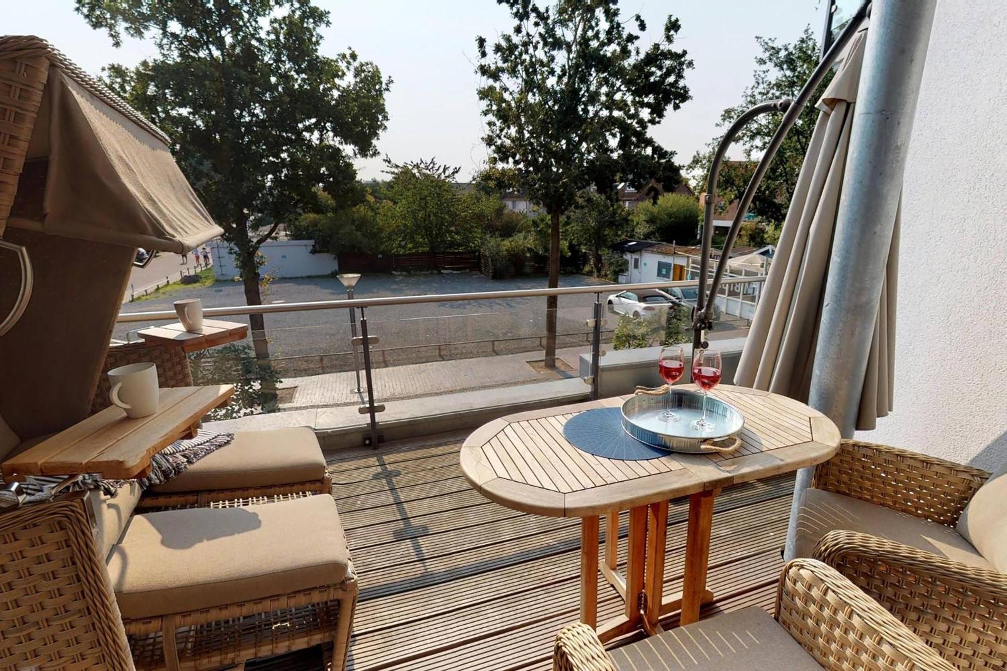 Villa Meeresrauschen Carpe Diem Mit Grosszuegiger Terrasse Und Extragrossem Strandkorb ペルツァーハケン エクステリア 写真